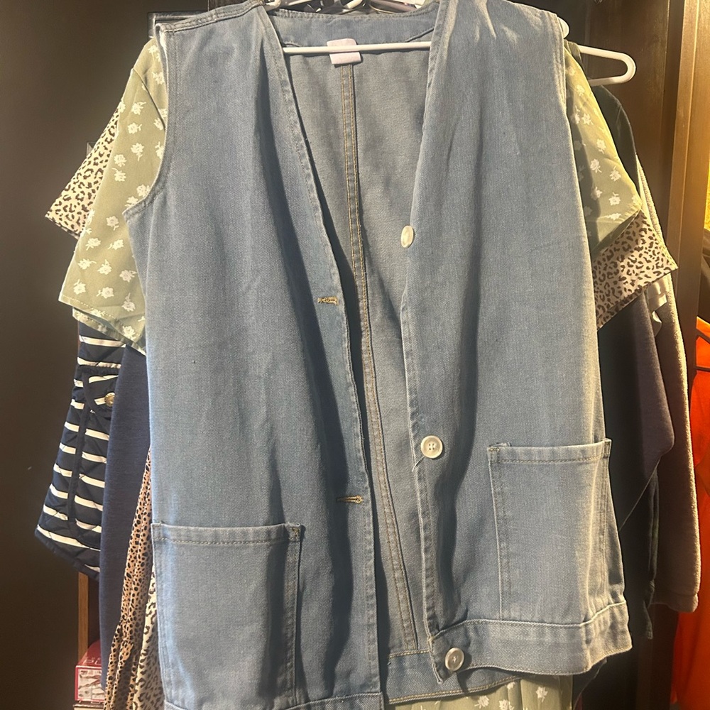 The NEW Boutique Denim Vest